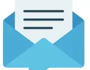 Illustration montrant une enveloppe avec un courrier